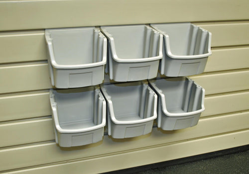 SlatWall Utility Bin Kit (6 Included)