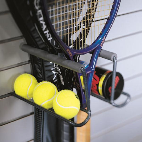 SlatWall Racquet Rack
